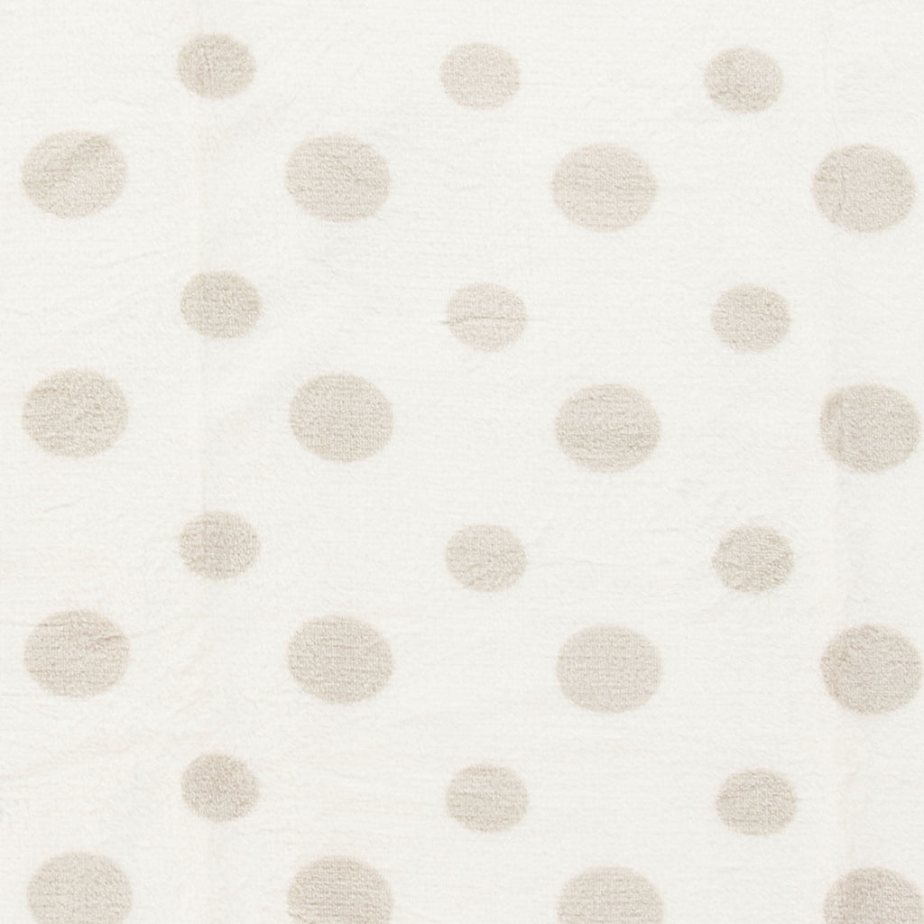 Baby & Toddler White & Gray Dots Blanket and Plush Elephant Toy Set for Baby, Unisex