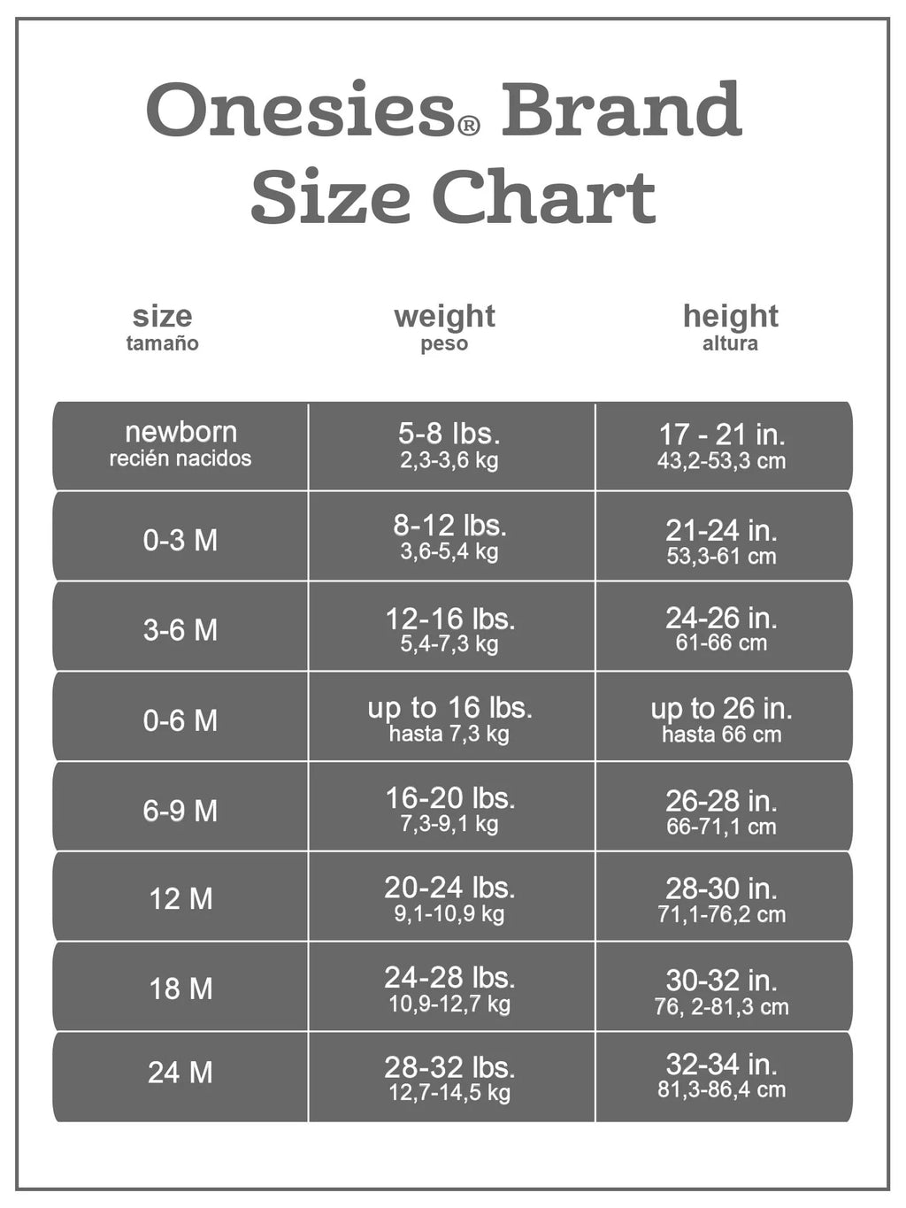 Brand Baby Neutral Bodysuits, 8-Pack, Sizes Newborn - 12 Months