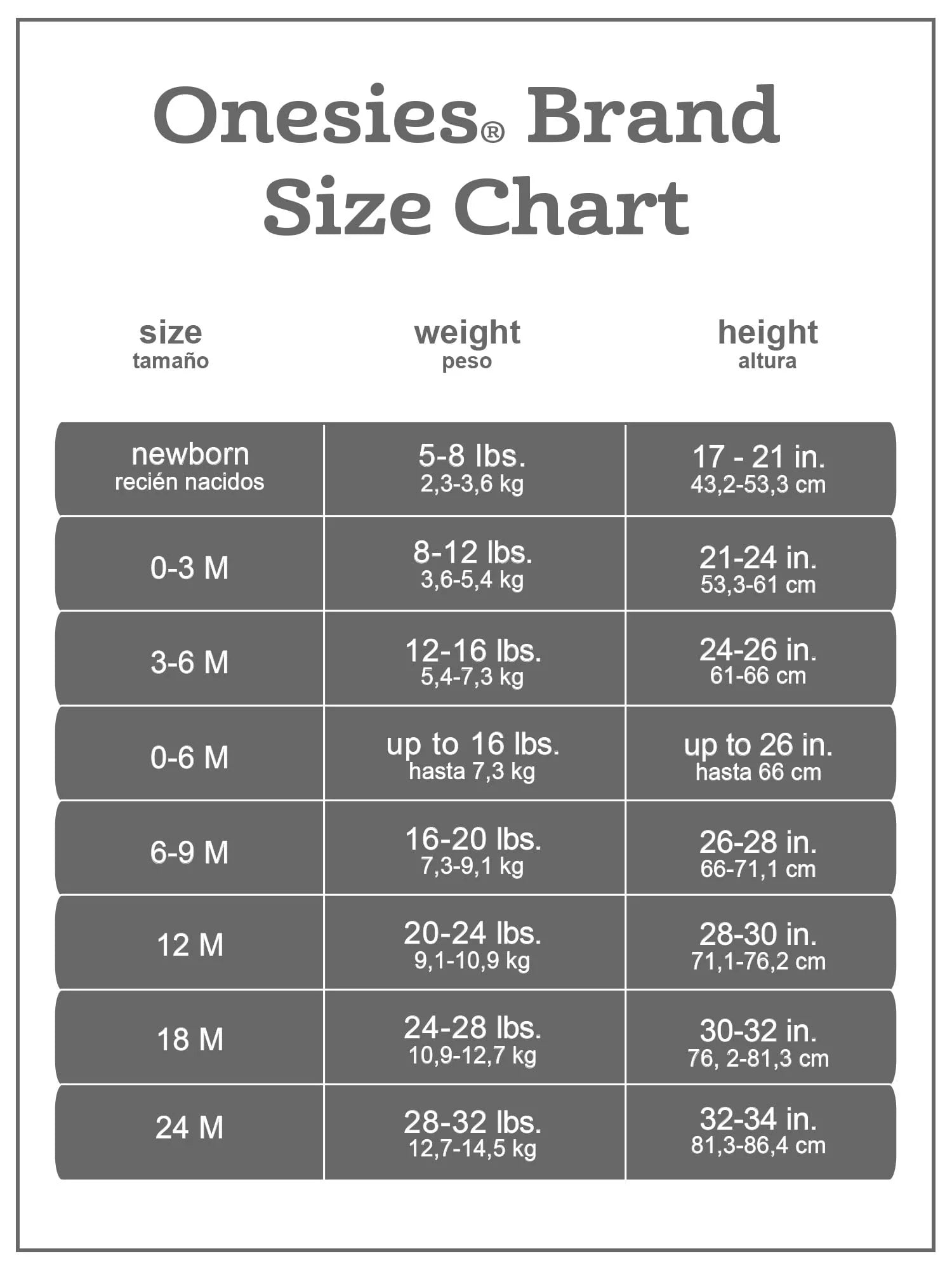 Brand Baby Neutral Bodysuits, 8-Pack, Sizes Newborn - 12 Months