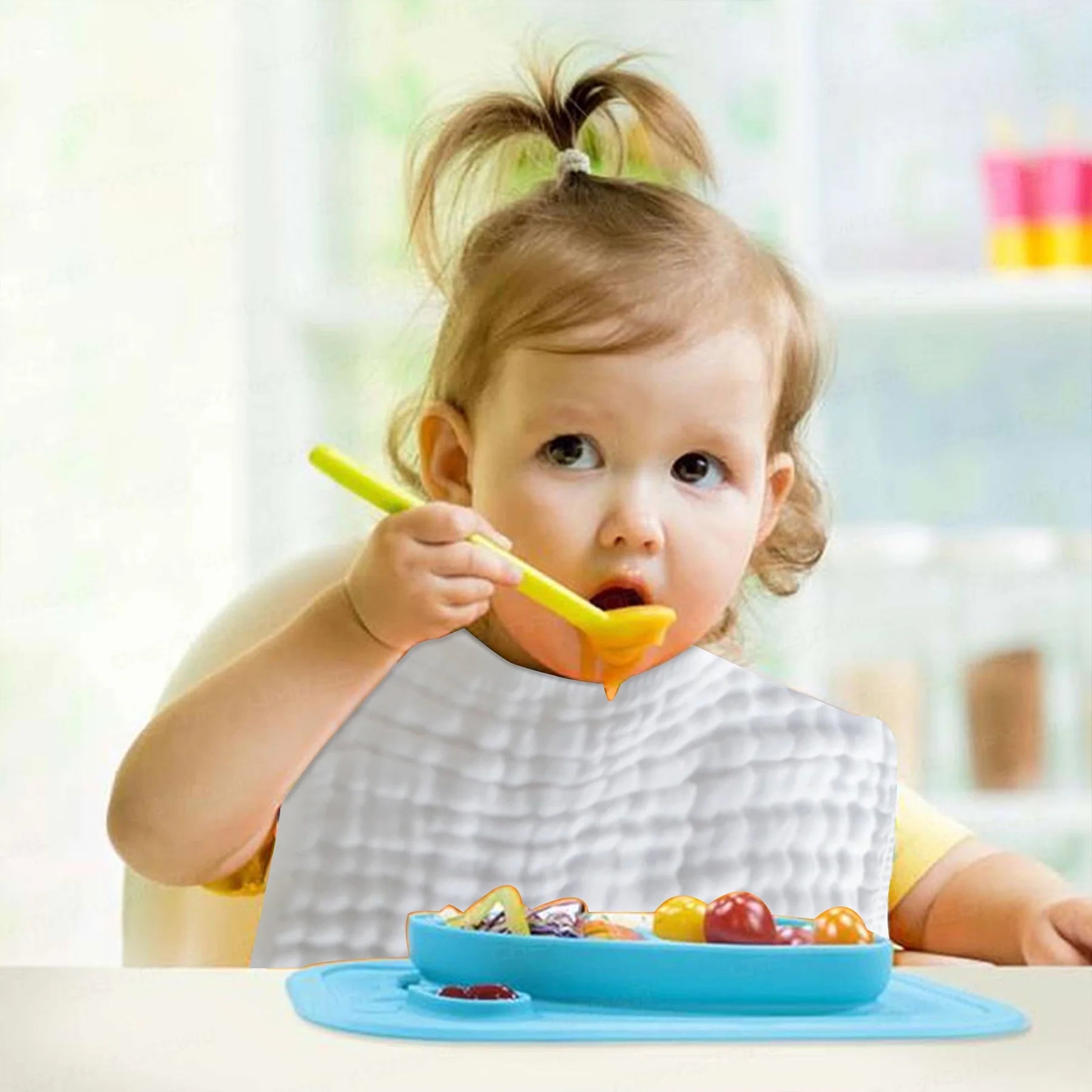 6 Pack Muslin Burp Cloths 10" X 10" ,100% Cotton Baby Washcloths, Extra Soft and Absorbent,Newborn Milk Spit up Rags for Boys Girls