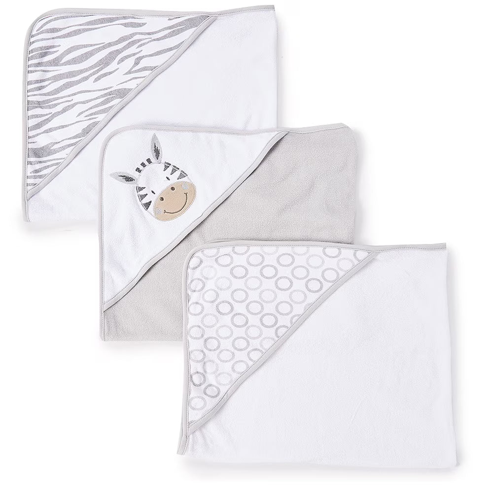 Hooded Baby Towel Set (3-Pack)
