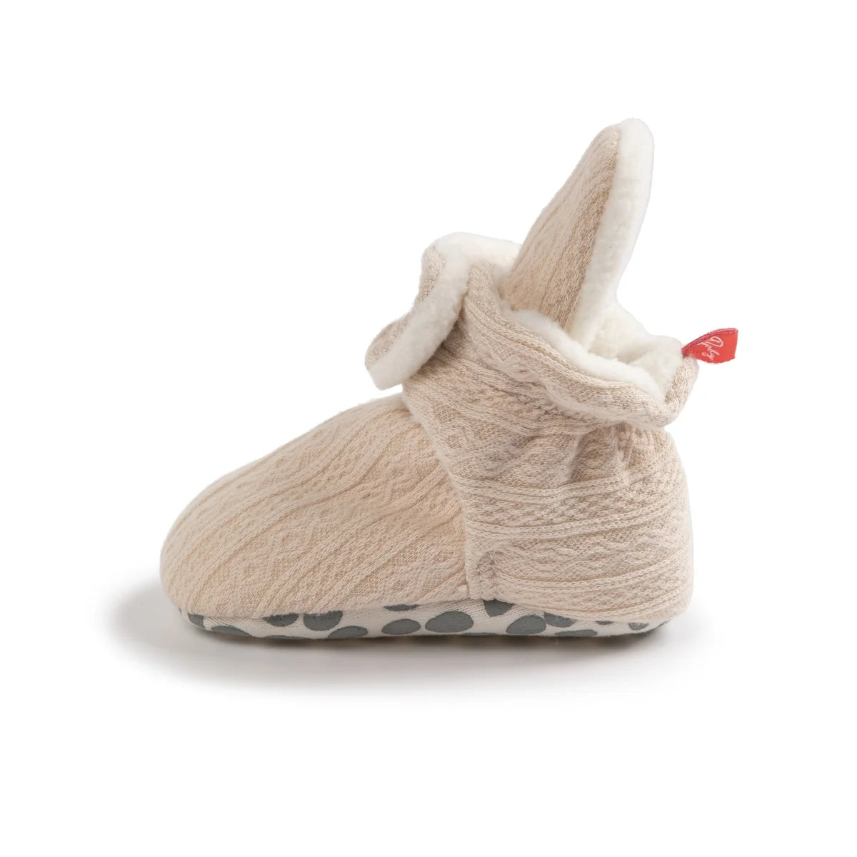 Baby Girls Boys Cotton Boots Newborn Winter Cozy Fleece Booties Infant Socks Shoes for 0-18 Months