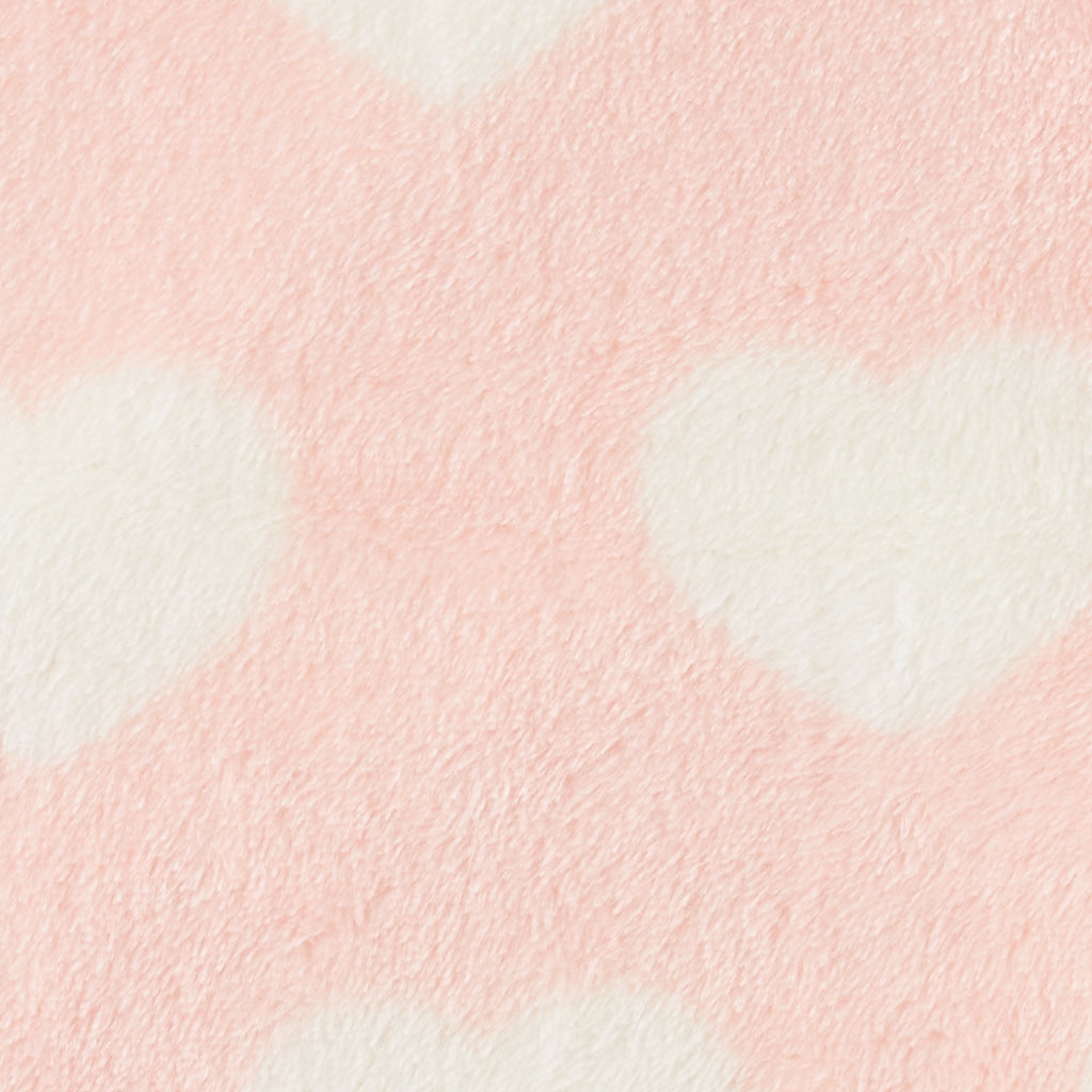 Baby & Toddler Pink & White Hearts Blanket and Plush Bunny Toy Set for Baby, Unisex